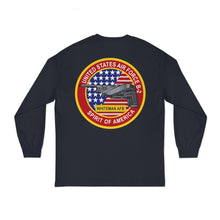 Load image into Gallery viewer, Unisex Classic Long Sleeve T-Shirt - Usaf - B2 - Spirit - Stealth Bomber Wo Txt
