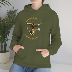 Unisex Heavy Blend™ Hooded Sweatshirt - Marine Barracks - Washington, D.C 1801 X 300