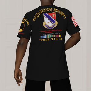 All-Over Print Men's T-shirt | - 66th Infantry Division - Pasquale - 262nd INF Regiment - WWII