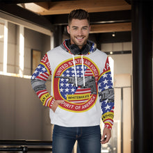 Load image into Gallery viewer, All-Over Print Men&#39;s Pullover Hoodie - USAF - B2 - Spirit - Stealth Bomber Wo Txt
