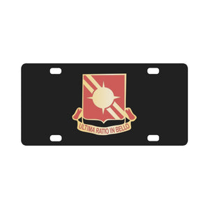 100th FA Rocket Bn RA X 300 Classic License Plate