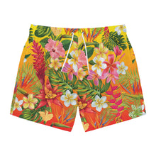 Load image into Gallery viewer, Swim Trunks (AOP) - Fire Panel - Tropical Flowers X 300
