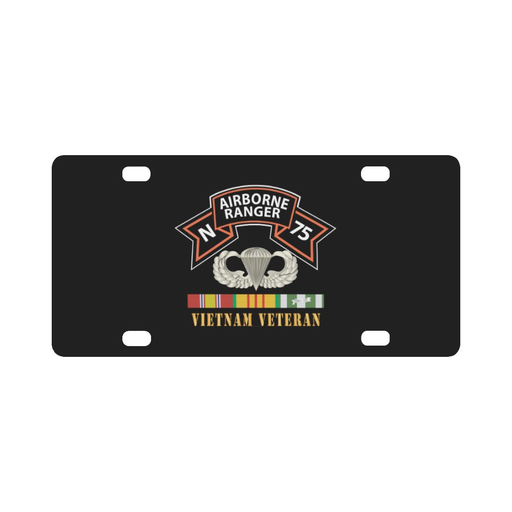 SOF - N Company Scroll - Basic Airborne - Vietnam Veteran w VN SVC X 300 Classic License Plate