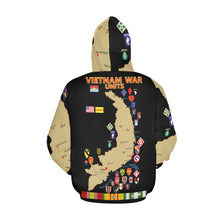 Load image into Gallery viewer, Men&#39;s All Over Print Hoodie (USA Size) (Model H13) - Map - Vietnam Units - 3
