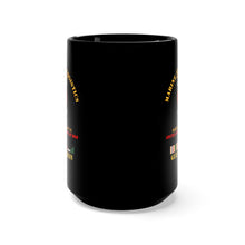 Load image into Gallery viewer, Black Mug 15oz - USMC - Marine Aviation Logistics Squadron 39 - MALS 39 - Magicians - Gulf War Vet W Svc
