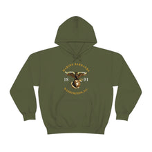 Load image into Gallery viewer, Unisex Heavy Blend™ Hooded Sweatshirt - Marine Barracks - Washington, D.C 1801 X 300
