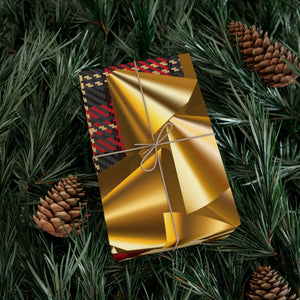 Gift Wrap Papers - Christmas Wrappers - Tartan Plaid Wrapping