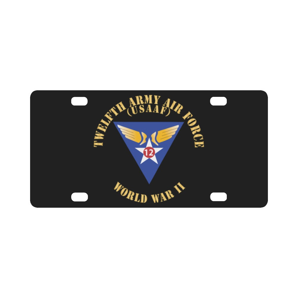 SSI - AAC - 12th Air Force - WWII - USAAF x 300 Classic License Plate