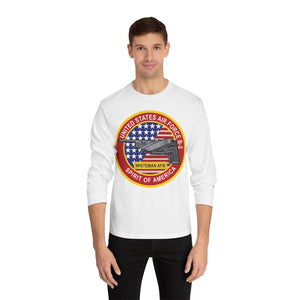 Unisex Classic Long Sleeve T-Shirt - Usaf - B2 - Spirit - Stealth Bomber Wo Txt