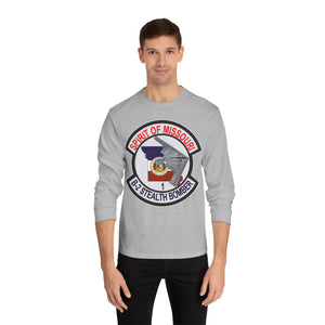 Unisex Classic Long Sleeve T-Shirt - Usaf - B2 - Spirit Of Missouri - Stealth Bomber Wo Txt