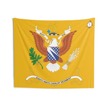 Load image into Gallery viewer, Indoor Wall Tapestries - 1st Squadron, 89th Cavalry Regiment - Regimental Colors Tapestry
