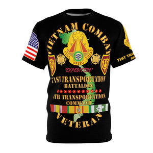 All Over Printing - Army - 71st Transportation Battalion, 4th Transportation Command, Vietnam Veteran