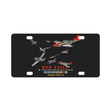 Load image into Gallery viewer, Army - AAC - 332nd Fighter Group - Red Tails - At War Classic License Plate
