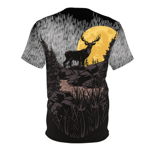 AOP - Deer Moon Shirt  with Rain