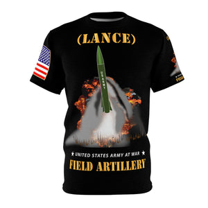 AOP - Field Artillery - LANCE - MGM-52 - Tactical Ballistic Missile - Firing - Cold War Strategic Weapon - 1 Missiles Firing on Back