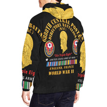 Load image into Gallery viewer, Men&#39;s All Over Print Hoodie (USA Size) (Model H13) - 6888th Central Postal Directory Battalion - WWII w EU SVC
