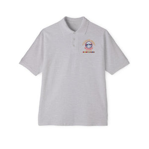 Men's Piqué Polo - 501st Infantry Regiment - OIF - w IRAQ SVC