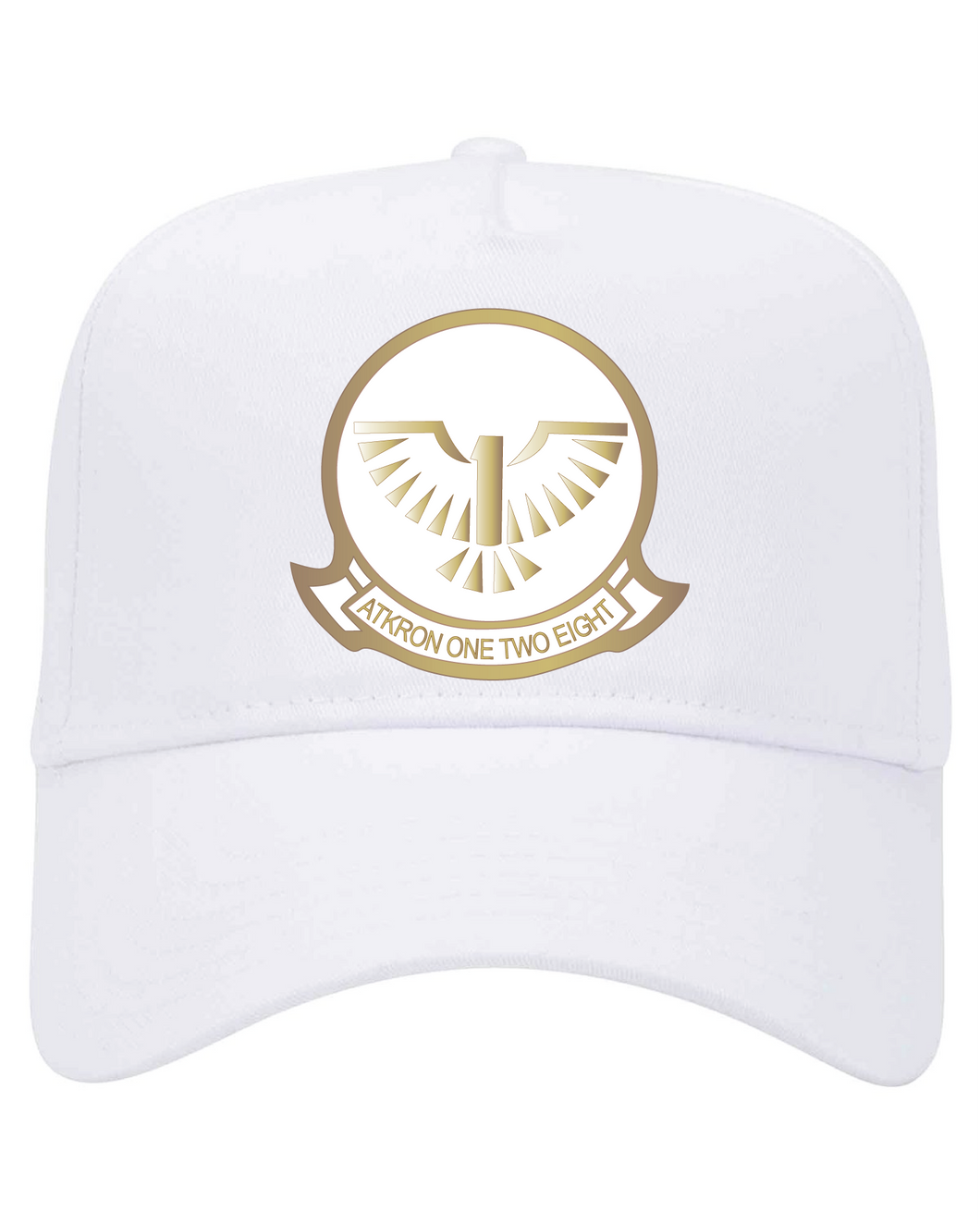 Baseball Cap - Attack Squadron 128 - Golden Intruders - Snapback Hat - Film to Garment (FTG)