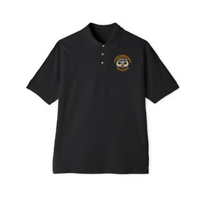 Men's Piqué Polo - 5th SFG - Airborne Badge - Vietnam Veteran