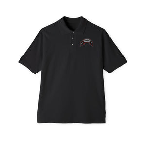 Men's Piqué Polo - 3rd Ranger Co wo Txt