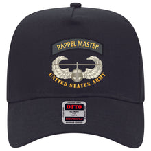 Load image into Gallery viewer, Baseball Cap - Rappel Master Tab w Air Assault Badge - US Army
