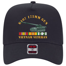 Load image into Gallery viewer, Baseball Cap - M107 - 175mm Gun - Vietnam Vet w VN SVC
