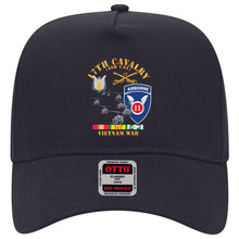 Load image into Gallery viewer, Baseball Cap - 17th Cavalry (Air CAv) - 11th Airborne Division w SVC
