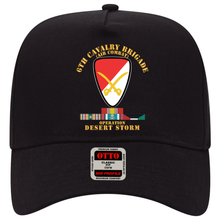 Load image into Gallery viewer, Baseball Cap - 6th Cavalry Bde - Desert Storm w DS Svc X 300
