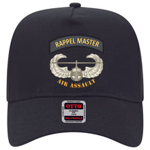 Load image into Gallery viewer, Baseball Cap - Rappel Master Tab w Air Assault Badge
