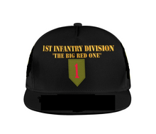 Load image into Gallery viewer, 1st Infantry Div - Vietnam Veteran Hat and T-Shirt Bundle
