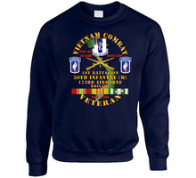 Load image into Gallery viewer, Army - Vietnam Combat Veteran W 1st Bn - 50th Inf - 173rd Airborne Bde 1968-69 W Vn Svc Classic T Shirt, Crewneck Sweatshirt, Hoodie, Long Sleeve
