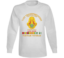 Load image into Gallery viewer, Army - 71st Transportation Battalion - -terminal - Long Binh -vietnam Vet W Vn Svc X 300 Classic T Shirt, Crewneck Sweatshirt, Hoodie, Long Sleeve
