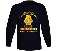 Load image into Gallery viewer, Army - 71st Transportation Battalion - -terminal - Long Binh -vietnam Vet W Vn Svc X 300 Classic T Shirt, Crewneck Sweatshirt, Hoodie, Long Sleeve
