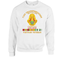 Load image into Gallery viewer, Army - 71st Transportation Battalion - -terminal - Long Binh -vietnam Vet W Vn Svc X 300 Classic T Shirt, Crewneck Sweatshirt, Hoodie, Long Sleeve
