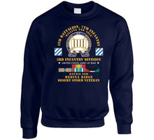 Load image into Gallery viewer, Army - 4th Battalion, 7th Infantry - 3rd Infantry Div - Battle Medina Ridge - Desert Storm Veteran X 300 Classic T Shirt, Crewneck Sweatshirt, Hoodie, Long Sleeve
