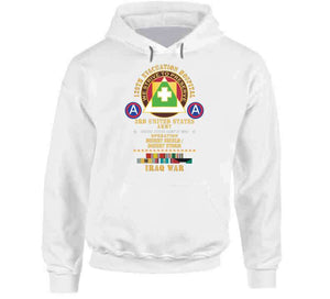 129th Evacuation Hospital - Operation Desert Storm - Shield - 3rd Us Army Ssi W Gulf Svc Ribbons X 300 Classic T Shirt, Crewneck Sweatshirt, Hoodie, Long Sleeve