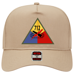 Baseball Cap - 712th Tank Battalion SSI