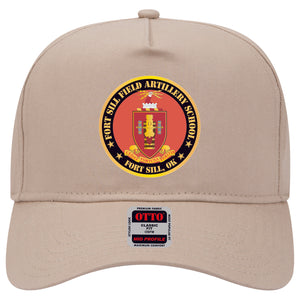 Baseball Cap - Fort Sill Field Artillery School, COA Fort Sill, OK X 300