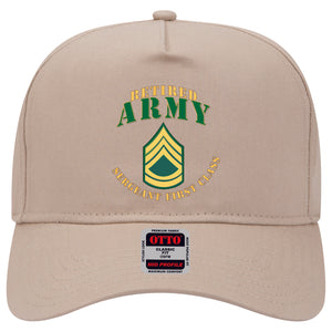 Baseball Cap - Army - ARMY -  SFC - Retired