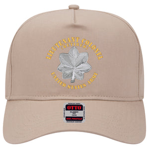 Baseball Cap - Lieutenant Colonel - LTC - Retired - V1