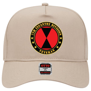 Baseball Cap - 7th Infantry Division Veteran