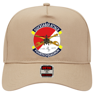 Baseball Cap - Quicksaber - 4th Squadron - SSI