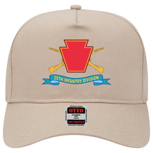 Load image into Gallery viewer, Baseball Cap - 28th Infantry Division - w Br - SSI - Ribbon X 300
