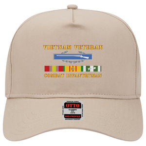 Baseball Cap - Vietnam Veteran - Cbt Infantryman w CIB VN SVC