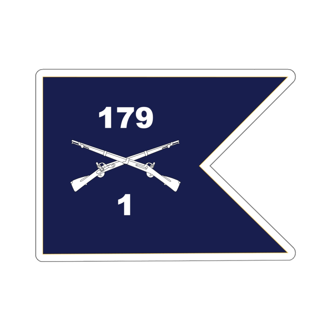 Kiss-Cut Stickers - 1st Battalion, 179th Infantry Regiment - Guidon