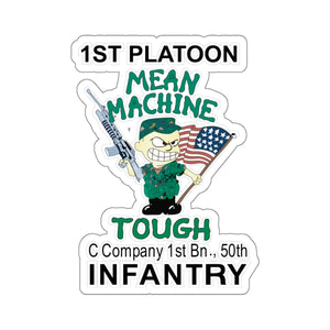 Kiss-Cut Stickers -  1st Platoon Infantry