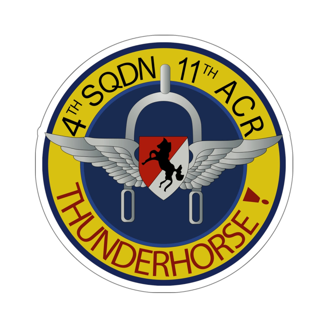 Kiss-Cut Stickers - 4th Squadron, 11th ACR