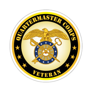 Kiss-Cut Stickers - Army - Quartermaster Corps Branch Veteran