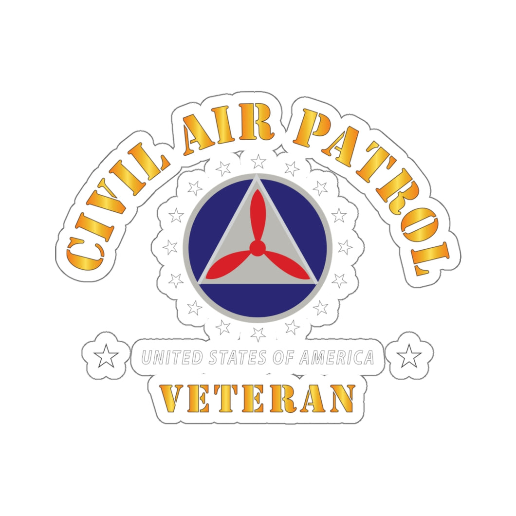 Kiss-Cut Stickers - CAP - Civil Air Patrol - Veteran X 300