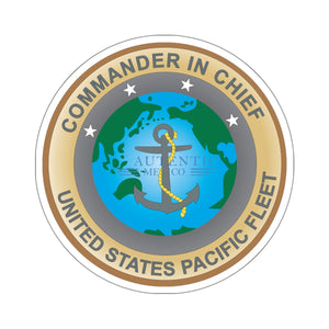 Kiss-Cut Stickers - Commander In Chief - US Pacific Fleet X 300